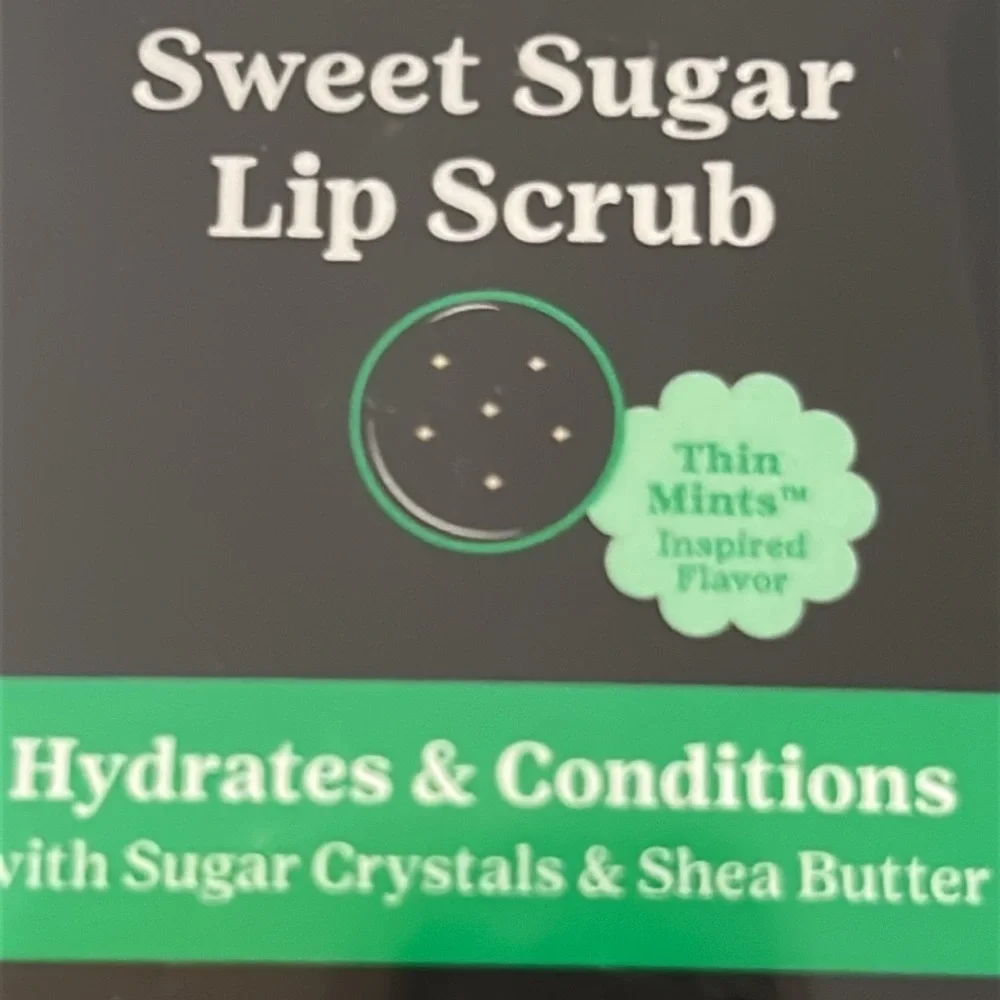 Hard Candy Sweet Sugar Lip Scrub, Limited Edition- Girl Scouts. Thin Mint